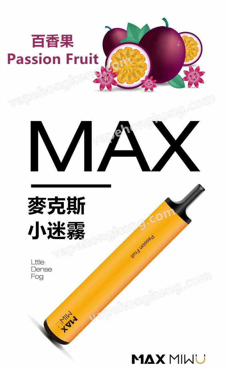 Max Little Dense Fog Disposable Vape(1000 Puffs)(Multiple Flavours)