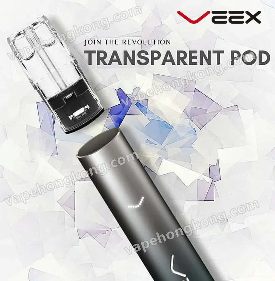 Veex v1 Transparent Pod (Relx Classic Compatible)(Multiple Flavours)(pod x 3)