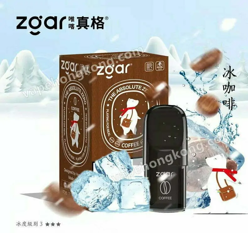Zgar 北極熊 真格絕對零度系列 煙彈 (Relx 4, 5代通用)(煙彈x3)