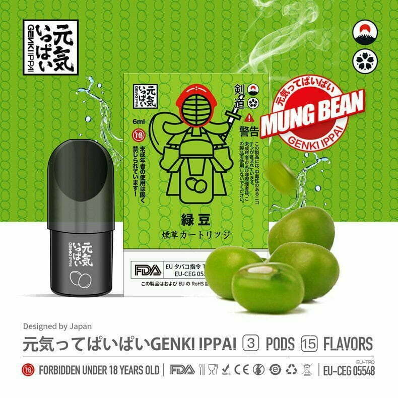 GENKI IPPAI Pod 5th Generation Japanese Brand (Relx infinity&Phantom Compatible)(Pod x 3)(Multiple Flavours)