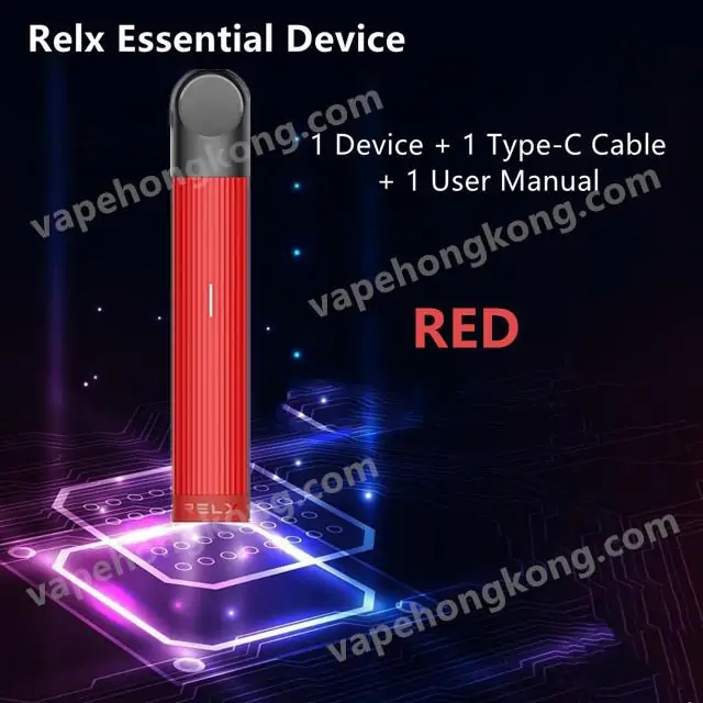 Relx Essential Pod System (RELX 4, 5th Generation Universal) (Host x1+Type-C Cable x1) - VapeHongKong