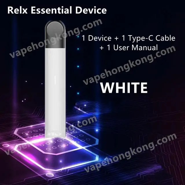 Relx Essential Pod System (悅刻4, 5代通用)(主機x1+Type-C 綫x1) - VapeHongKong
