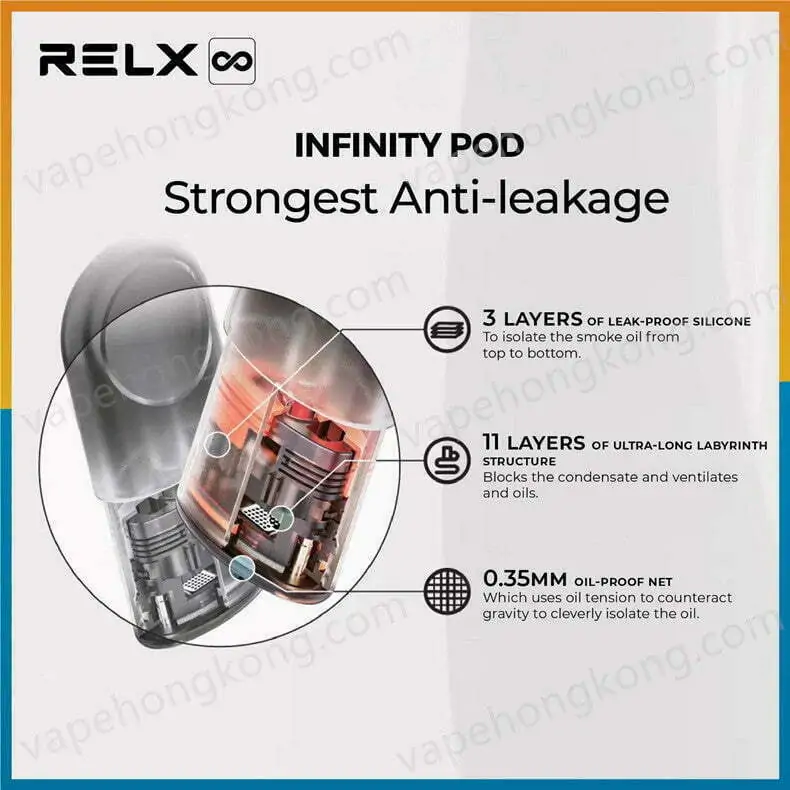 relx infinity pod 悅刻4代煙彈 悅刻無限煙彈