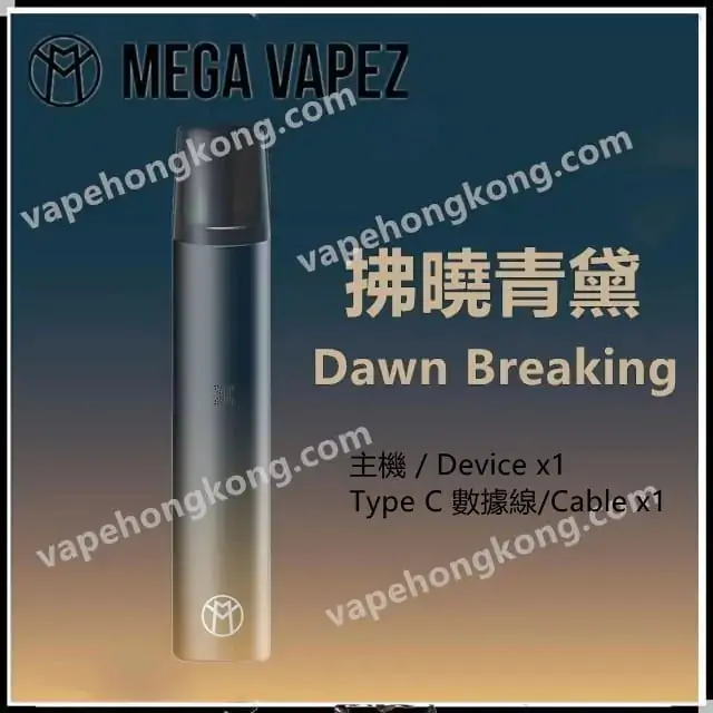 Mega Vapez 2代升級版電子智能霧化器 (大煙霧)(Relx 1代通用)(煙桿x1 + Type-C x 1) - VapeHongKong