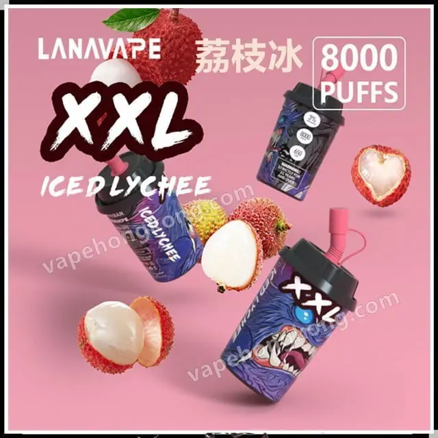 LANABAR LANAVAPE XXL disposible Vape (8000Puffs)(multiple Flavours)(Rechargeable)