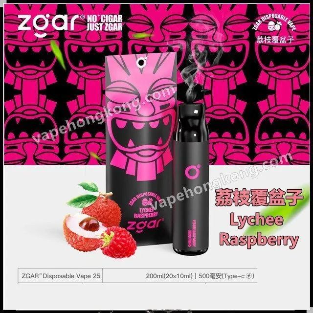 Zgar ZG25 Disposable Vape Pen (3000 Puffs/10ML) (Rechargeable) (Multiple Flavors)