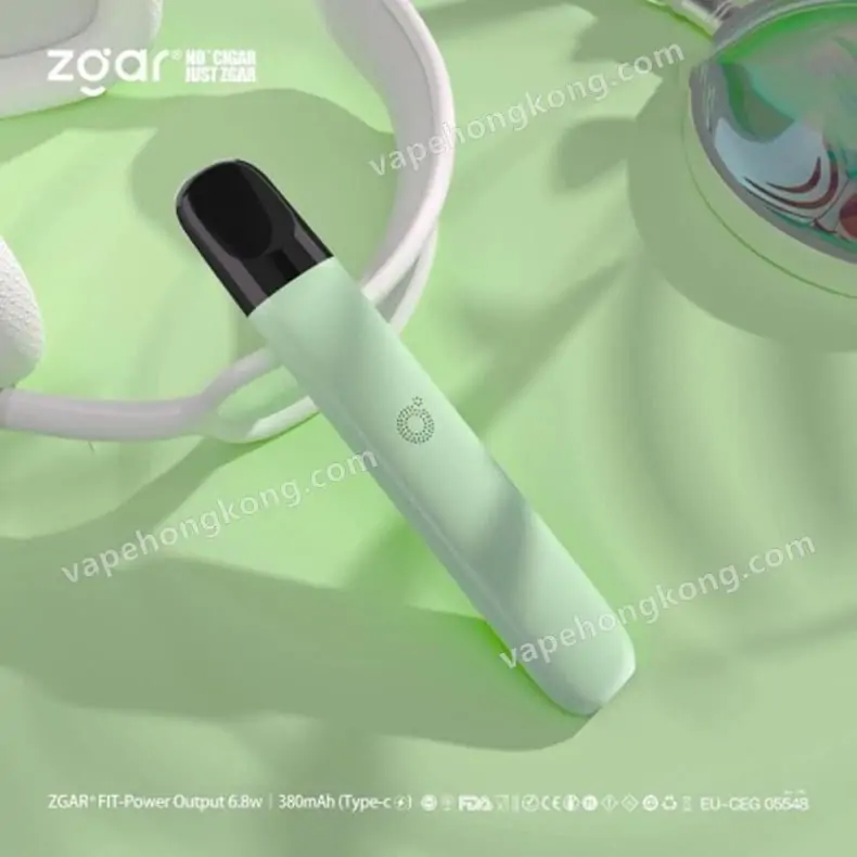 Zgar PCC瓷晶工藝電子煙5代主機 及 Zgar FIT+電子煙主機(大煙霧)(香港品牌)(Relx 4, 5代通用)