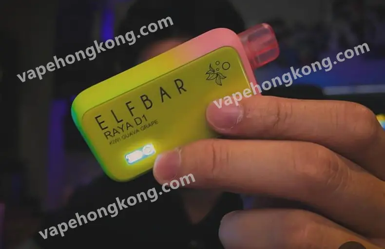 ELFBAR RAYA D1 一次性電子煙(10000口)(18ml煙油)(電量+煙油顯示)(多口味)