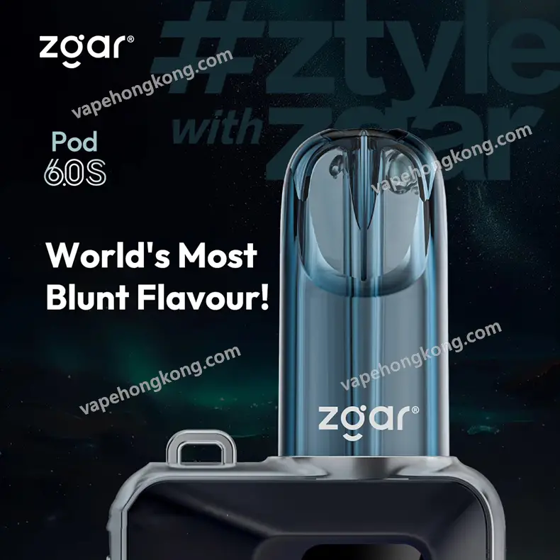 Zgar 6.0s Pod(Relx Infinity Compatible)(3ml Pod Each)(Multiple Series)(Limited Time Sales: Buy 9 Pods get 1 free Zgar Nano Device!)