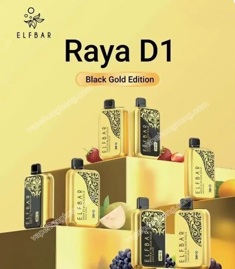 ELFBAR RAYA D1 Disposable Vape (10000 puffs)(18ml e-juice)(Baterry+Juice Display)(Limited Time Offer: Buy 5 get 1 free, Buy 10 get 3 free)