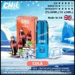 Chil Pod (Made in the UK) (Compatible with Relx generations 4, 5, 6) (1 pod pack) (3.0ML large capacity) (Extreme Cool Series)