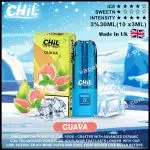 Chil Pod (Made in the UK) (Compatible with Relx generations 4, 5, 6) (1 pod pack) (3.0ML large capacity) (Extreme Cool Series)