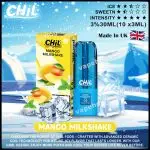 Chil Pod (Made in the UK) (Compatible with Relx generations 4, 5, 6) (1 pod pack) (3.0ML large capacity) (Extreme Cool Series)