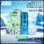 Chil Pod (Made in the UK) (Compatible with Relx generations 4, 5, 6) (1 pod pack) (3.0ML large capacity) (Extreme Cool Series)