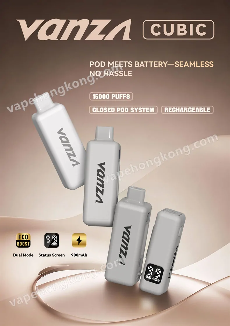 VANZA Device with Replaceable Pods System