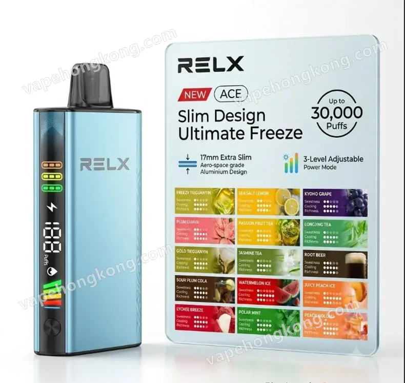 RELX ACE (30K) Disposable (Type C) 悅刻一次性電子煙(30,000口)